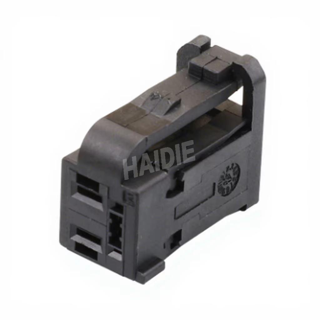 Haidie Copper 4-pin Female 2035077-1 Is Suitable for Wiring Harness Connector Assembly Car Electrical Wire Socket 4P чёрный