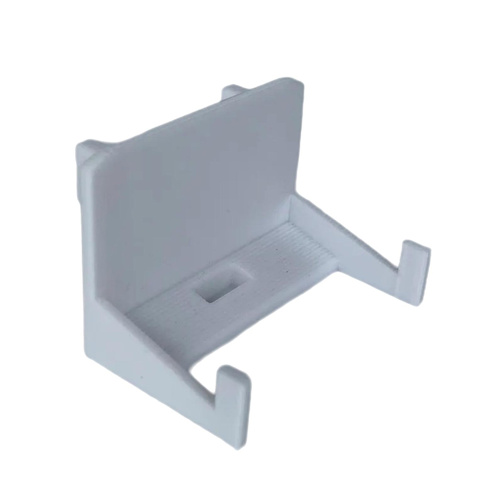 

Пластиковый держатель-крючок для мыши с шагом 40 мм для перфорированной панели Skadis. Организуйте рабочее пространство, повысьте эффективность. белый