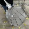 Thickened Stainless Steel Deep Fry Skimmer