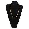 2026 European and American Personalized Zircon Tennis Chain Necklace Men's Versatile High-end Jewelry Necklace