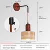 UOSU Wabi-Sabi Style Rechargeable Wall Lamp