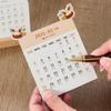 DIY 2026 Desktop Calendar Wooden Base Monthly Planner New Standing Calendar  Table Desk Decor