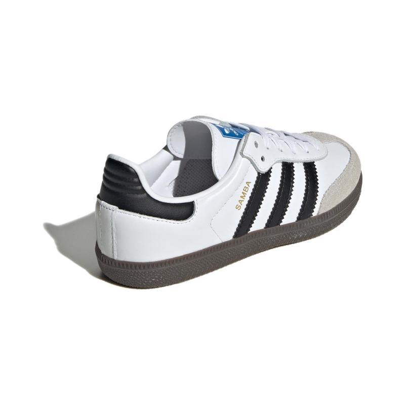 Adidas Samba OG Cloud White Core Black Gum PS Sneakers IE3677