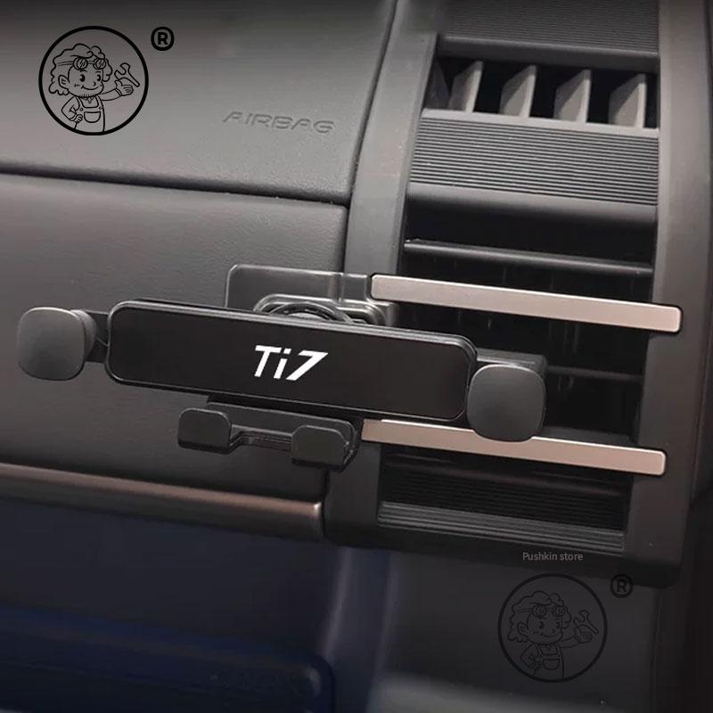 For BYD Leopard 7 Titanium 7 2026 Car Styling Mobile Phone Holder Air Vent Mount Gravity Bracket Stand Auto Modified Accessories