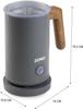 Mousseur à lait - DOMO - DO745MF - 500 W - Socle 360° - 150 ml - Gris / Bois