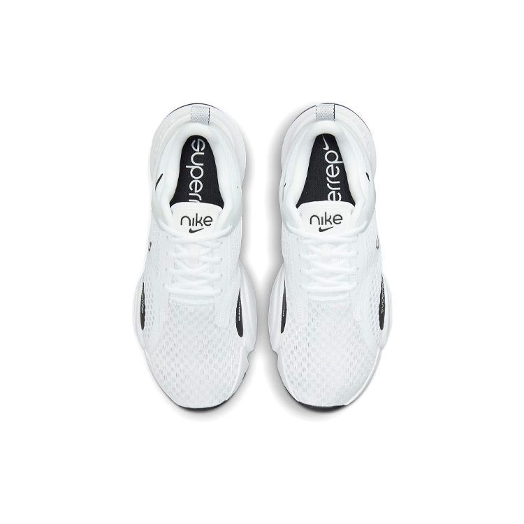 Nike Superrep Go 2 Shock Absorbing Durable Non-Slip Low-Top Training Shoes Women Sneaker White Black CZ0612-100