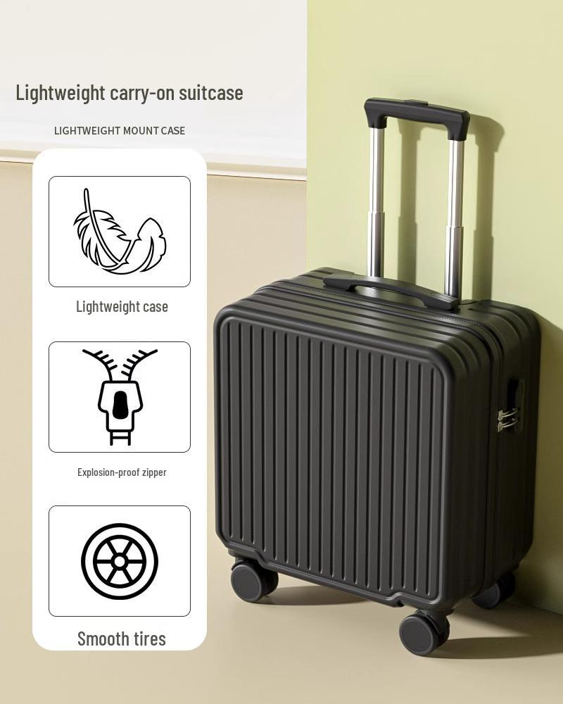 Valiză multifuncțională de 18 inch pentru fete, de cabină, cu încuietoare TSA și spațiu de depozitare de 20 inch