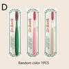 1/3/4Pcs Hard Bristle Long Large Head Toothbrush Color Random Deep Cleaning for Household Oral Care Set