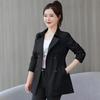 Korean Style Spring-Autumn Trench Coat for Petite Women - Waist-Defining, Mid-Length, Fashionable Draping Outerwear