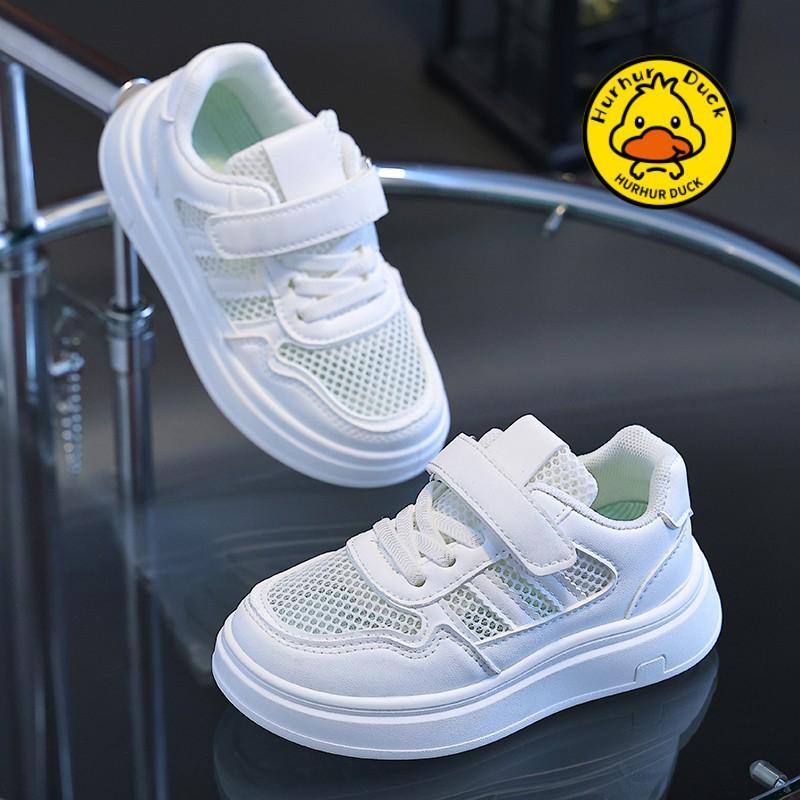 Children's Board Shoes Spring and Summer New Boys' Casual Shoes Campus Sports Performance Little White Shoes Middle Aged Children's and Girls' Shoes