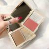 Two Tone Highlight Contour Blush All In One Face Makeup Palette