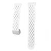 Watch Band Quick Release Silicone Lightweight Stylish Breathable Watch Strap for Galaxy Fit3 White