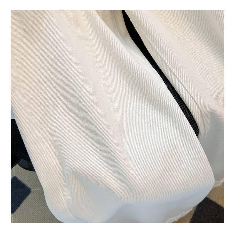 2025 Women's High Waist Retro Wide Leg Jeans - White