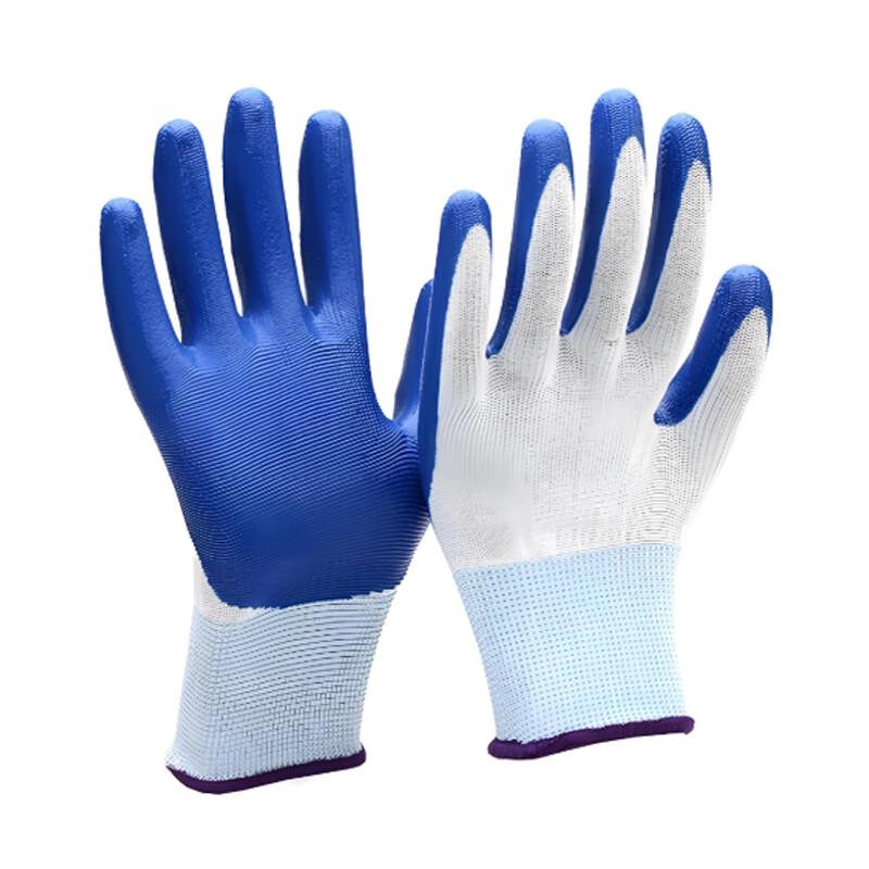 

Huibing Anti-slip Wear-Resistant Dipped Nitrile Work Gloves