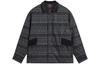 Sports Life Collection Puffer Jacket Unisex Black Jacquard AJMU009-2