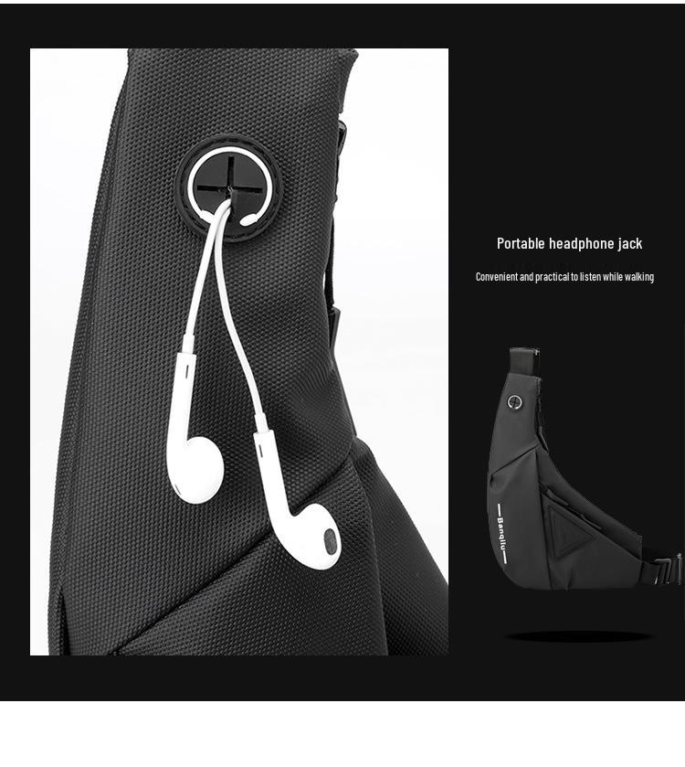 Men's Trendy Cross-border Messenger & Shoulder Bag for Outdoor Travel