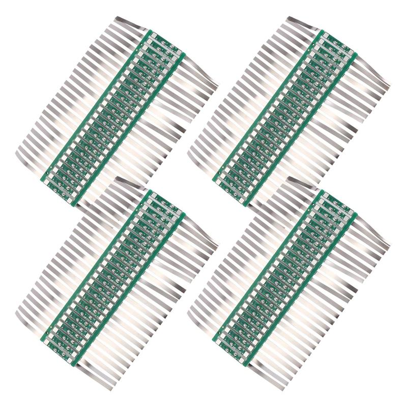 ABUO-100Pcs 3A BMS Protection Board For 1S 3.7V 18650 Li- Lithium Battery