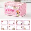70 Sheets Pull Out Adhesive Notes Pad Small Notepads Cartoon Notes Paper Reminders on Fridges Book Calendar Notebook