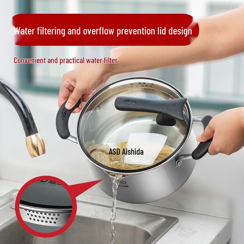 ASD 304 Stainless Steel Universal Soup Pot