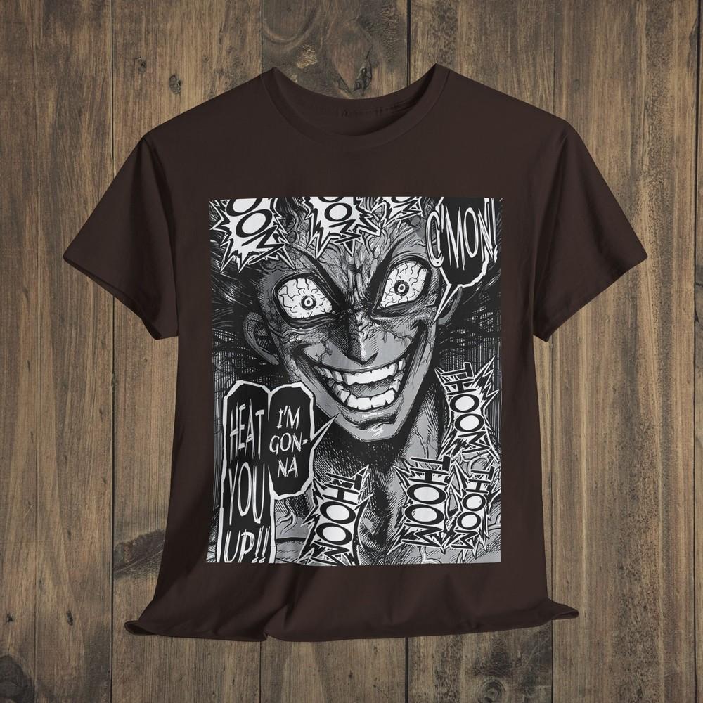 

Anime Kengan Asura Unisex Tee,Ohma Tokita Shirt, Martial Arts Anime Gift, Manga 3XL