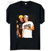 Frat Narry T-Shirt/Black Unisex Casual Tee/Harry & Niall Crazy Print/100% Regular Fit Short Sleeve/Breathable All-Season Comfort/Bold Font Pop