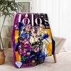 1pc Blanket JoJo's Bizarre Adventure3 Print Design, Lightweight Blanket for Sofa, Bed- Soft &Warm, Gift for All Seasons like Christmas, Halloween
