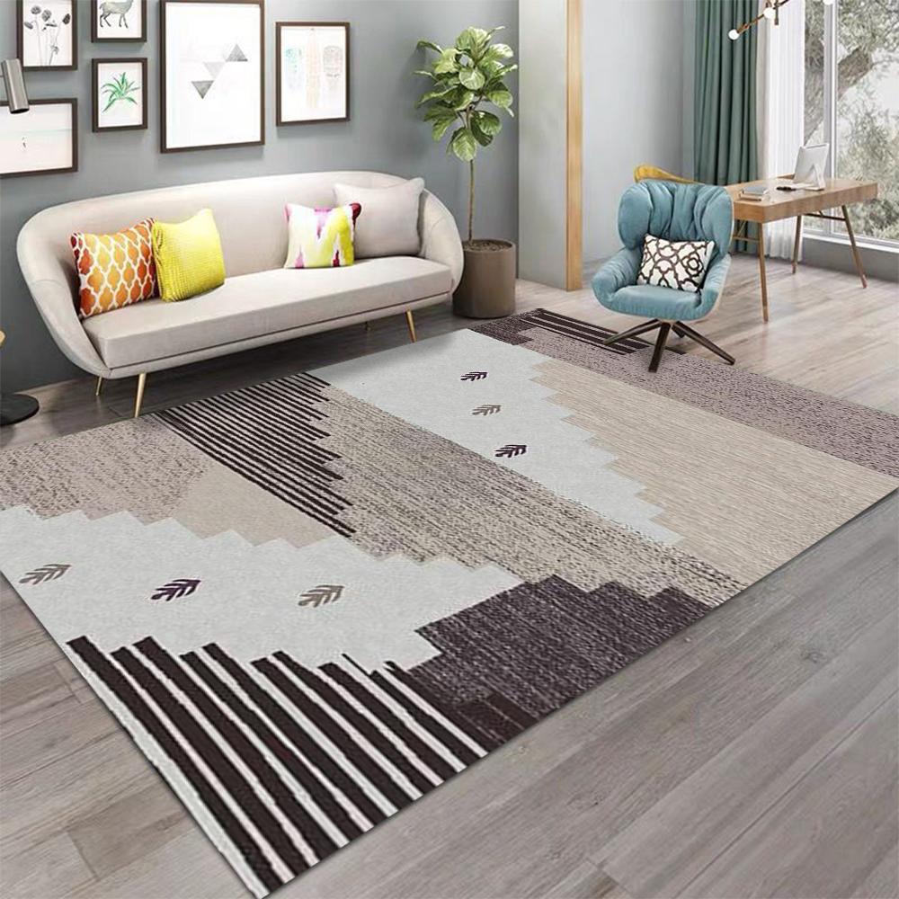 Vintage Area Rugs Washable Area Rugs for Living Room Bedroom Bathroom Kitchen Doormat Stain Resistant Non-Slip Floor Mat