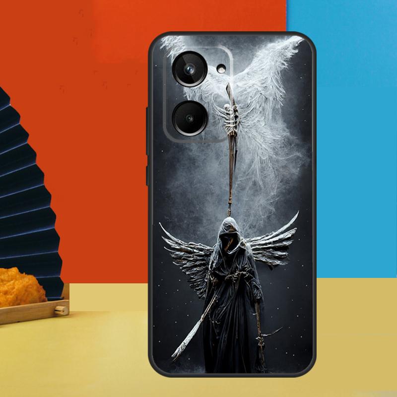 Death Grim Reaper Skull For Realme 15 Pro 10 11 12 13 14 Pro Plus GT6 GT7 C51 C53 C55 C61 C63 C65 C67 C71 C75 Case