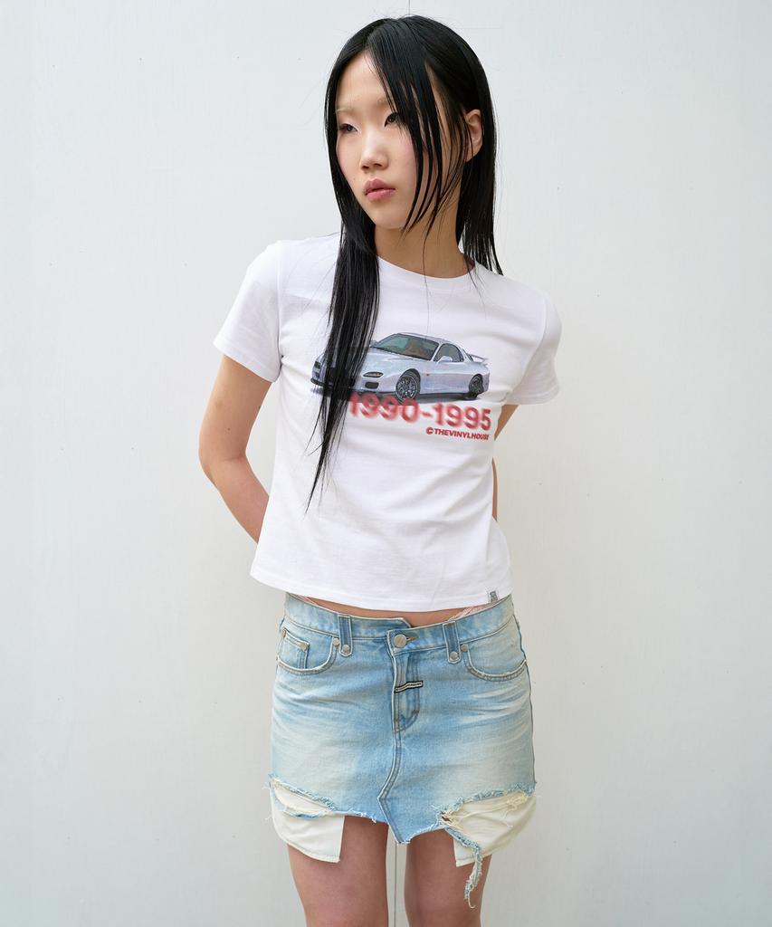 THEVINYLHOUSE Old Car Tee 2Colors (Vh2Dsut502A)