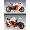 Welly 1/10 KTM 1190 RC8 R Alloy Racing Motorcycle Model Metal Street Cross-country Sports Motorcycle Model Simulation Kids Gifts