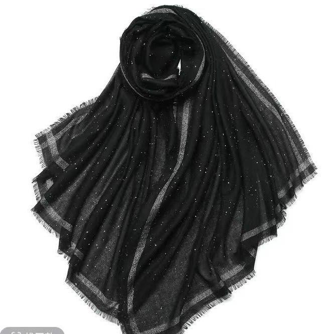Vintage Cheongsam Pure Wool Triangle Scarf & Shawl