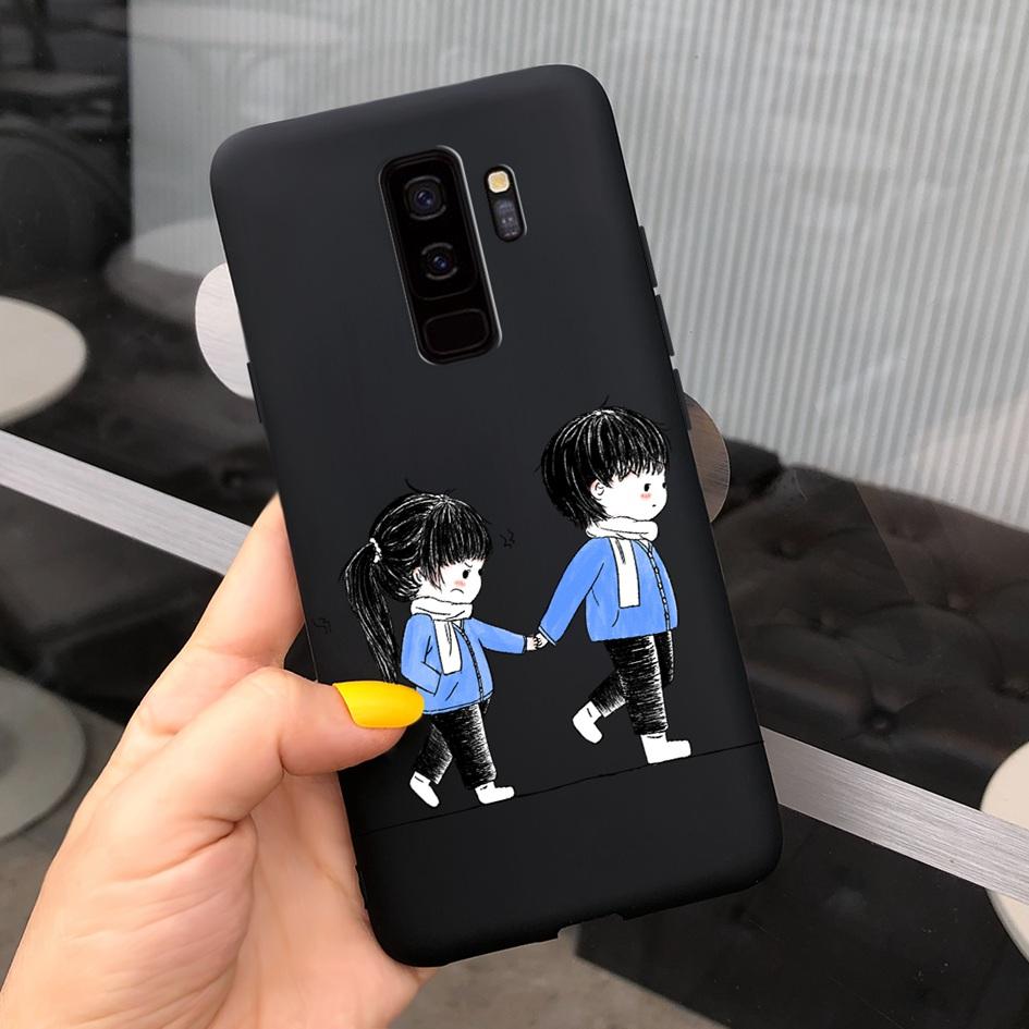 For Samsung Galaxy S9 Case G960F/DS Phone Cover Luxury Cartoon Soft Slim Funda For Samsung S9 Plus G965F S9+ Coque S9Plus Bumper
