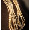Italian S925 Silver Gold Plated Link Chain Necklace for Women Certified with Three Color Six Weave Sparkling Sweater Chain