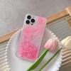Compatible with iPhone 14 Case, 13 Pro Glitter Glow Luminee Quicksand Shockproof Protective Case 14 Plus
