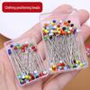Colored Pearl Head Pins for Sewing and Draping - Large Head Fixing Pins for Tailor and Home Use