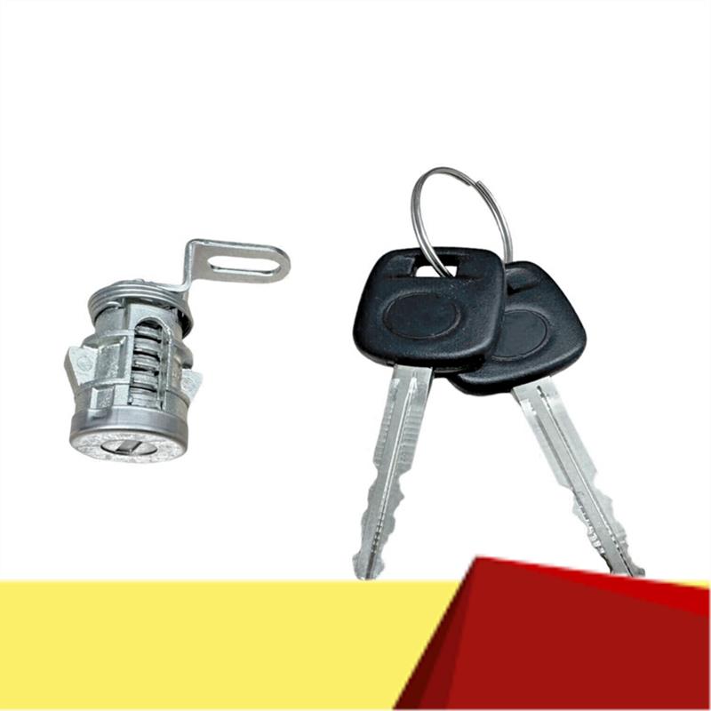 Цилиндр замка двери багажника с ключами, цилиндр замка задней двери для Toyota Tacoma, цилиндры замка 69055-0C030-M53K серебряный