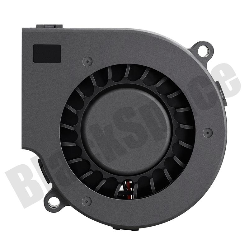 2Pcs Gdstime 5V 12V 24V 7515 7cm 75mm x 15mm 7cm 70mm DC Turbo Centrifuge Cooling Cooler Blower Fan 12V  Sleeve 2PIN чёрный