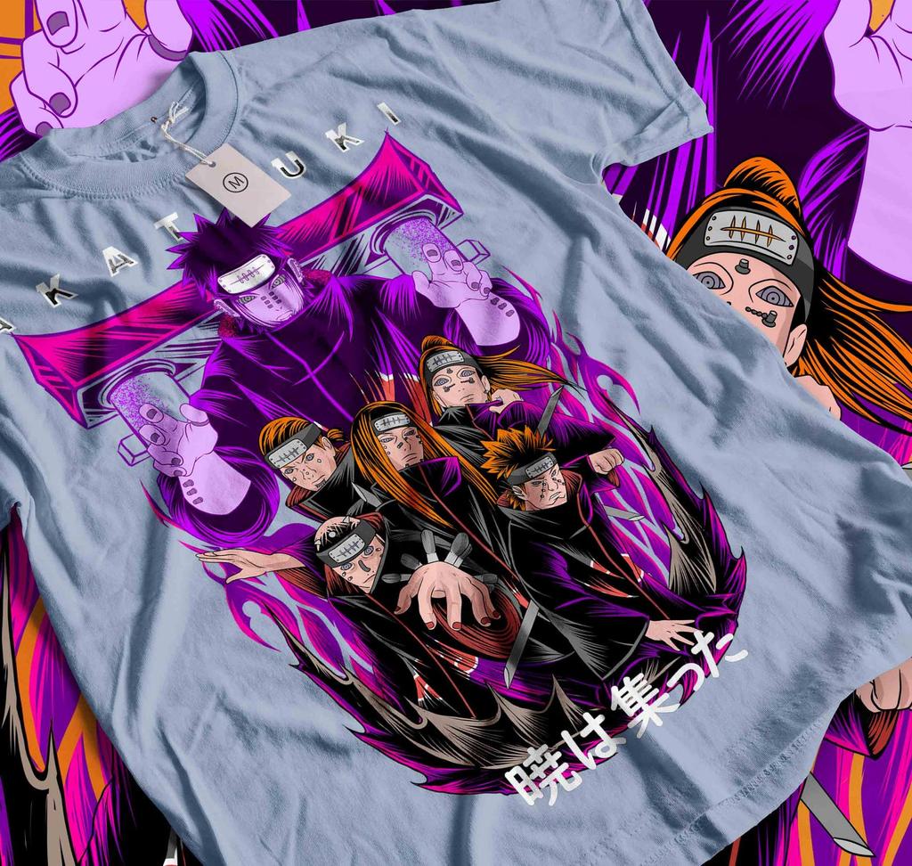 Anime tričko, Anime vintage speciální tričko Unisex, Anime manga tričko, Tričko pro milovníky anime, Grafické anime tričko, Manga tričko, Japonské anime