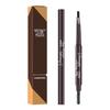 Maiouli 3D Smudge-Proof Multi-Effect Eyebrow Pencil - Beginner-Friendly Double-Ended Triangle Shape.