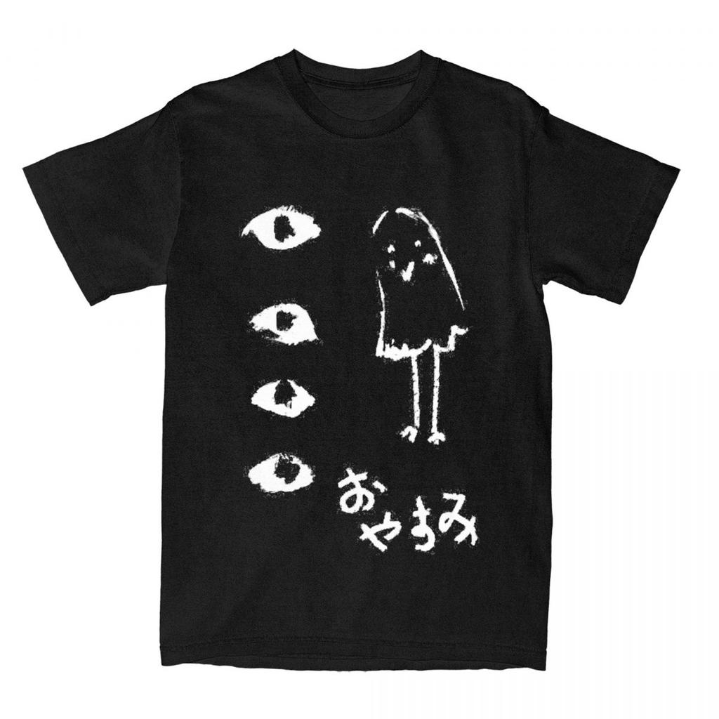 Oyasumi Punpun Art Shirt Apparel Men Women Pure Cotton Awesome Goodnight Punpun Tees Short Sleeve Tops Summer