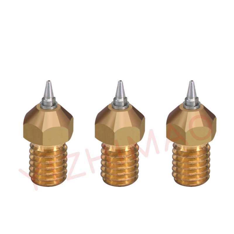 E3D MK8 Brass Fine Tip Nozzle for 1.75mm Filament, M6 Thread 3D Printer Part