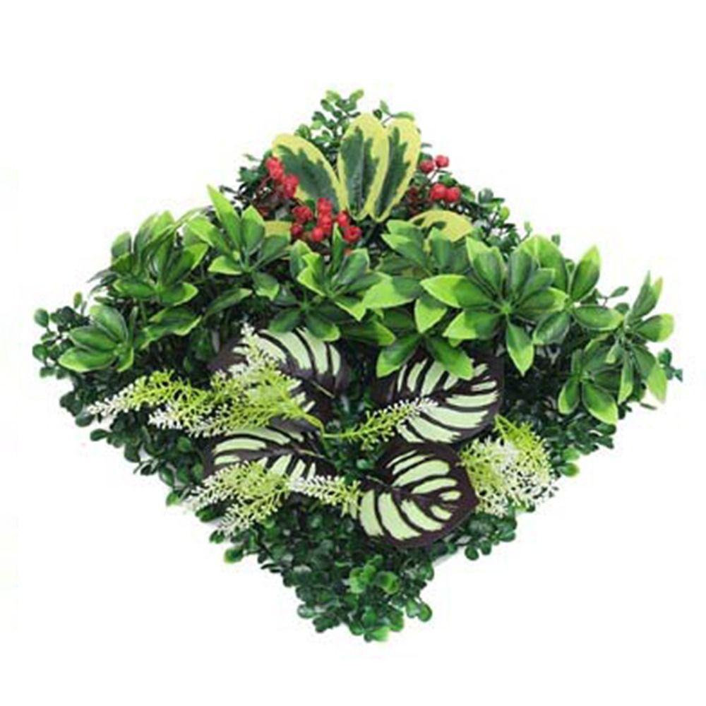 Durable Artificial Eucalyptus Carpet DIY Simulation Maple Plant Sheet  Home Garden Fence
