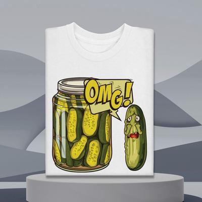 Pickled Cucumber T-Shirt: Funny Pickle Meme Shirt