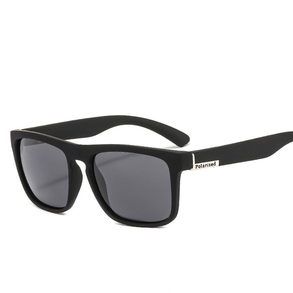Классические квадратные мужские поляризационные солнцезащитные очки Спортивное поляризованное женское модное зеркало