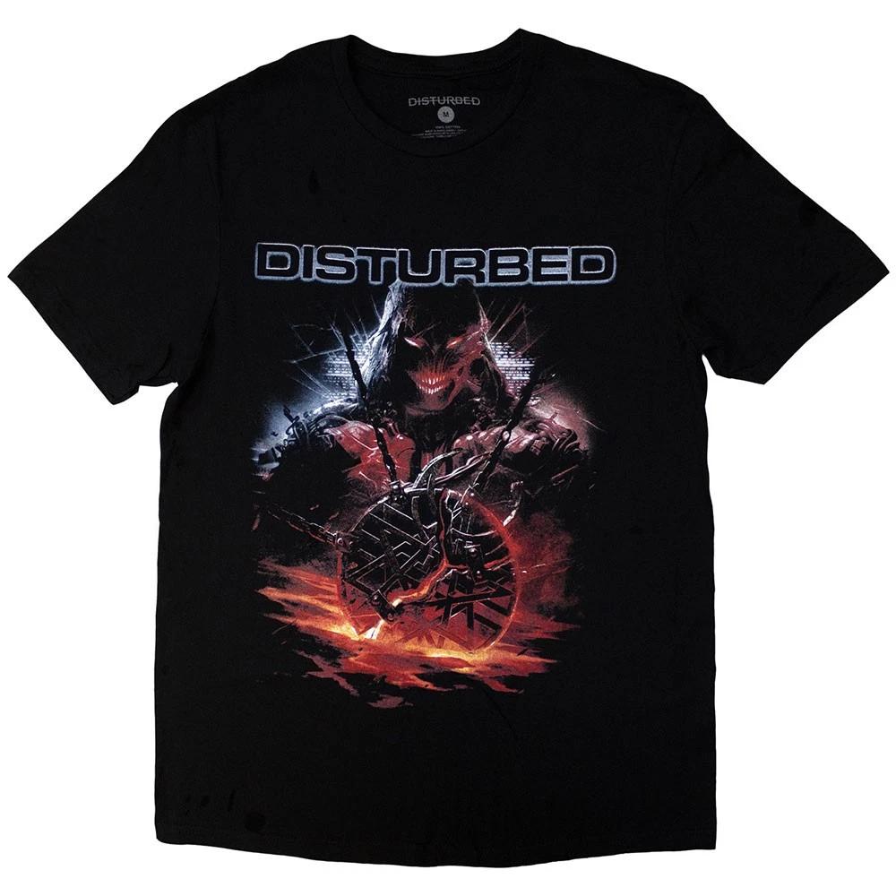 Футболка с медальоном Disturbed European Tour 23 XL