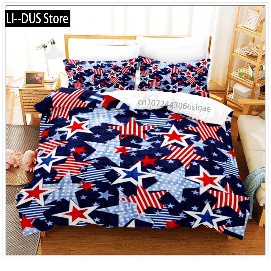 Colorful Star Sky Galaxy Bedding Set Scenery Space Duvet Cover Set Black Comforter Cover Milky Way Theme For Kids Teens Decor