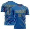 Graffiti Print Custom Men Football T-shirt Summer Fashion New Short Sleeve Loose T Shirts Customized Team Name Uniform Tee Top