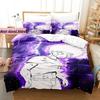 Mob Psycho 100 Sängklädesset Påslakan Lakan Tryckt Sängset Örngott Säng Full Queen King Size Täcke Sovrum