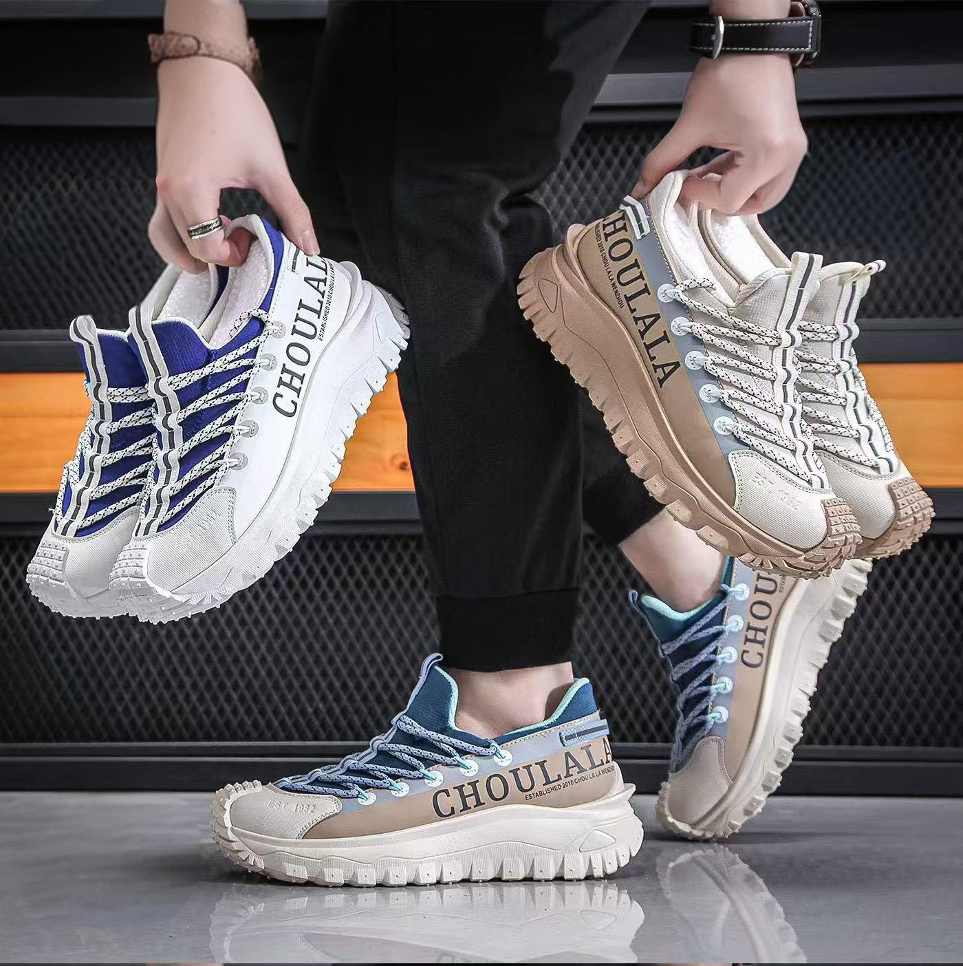 

Customized 2025 niche new autumn models high-quality fashion versatile casual models popular trendy bag head shoes men s shoes 39