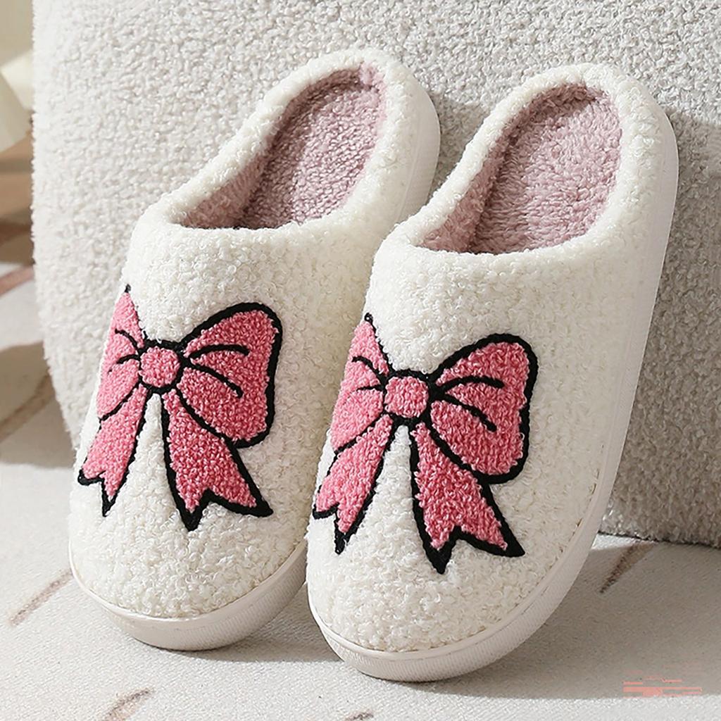 Women Home Slippers Winter Warm Home Slippers For Women Men Soft Plush Fuzzy Winter Holiday Slippers Slippers Zapatos Para Mujer